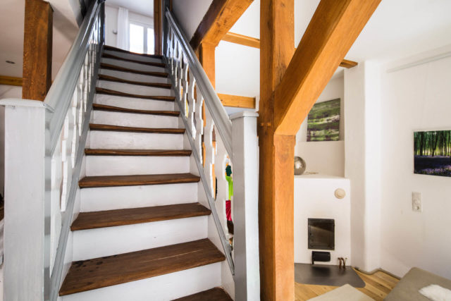 Foto Fachwerkhaus Lüneburg von Ryan Baugestaltung Hamburg Originaltreppe