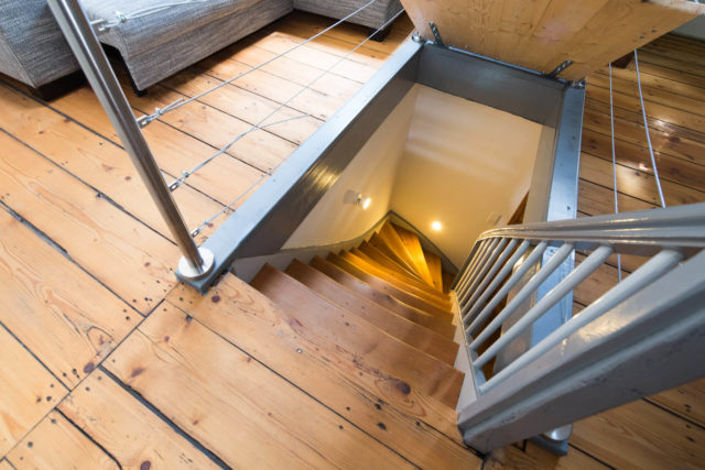 Foto Fachwerkhaus Lüneburg von Ryan Baugestaltung Hamburg original Treppe modernisiert