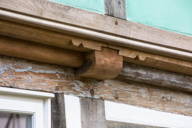 Foto Ryan Baugestaltung Fachwerkhaus Goettingen modernisiertes Fachwerk aussenansicht balken