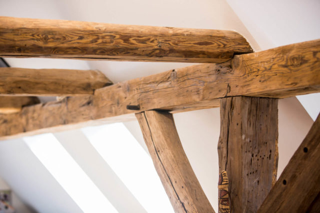 Foto Ryan Baugestaltung Fachwerkhaus Goettingen sanierte Holzbalken